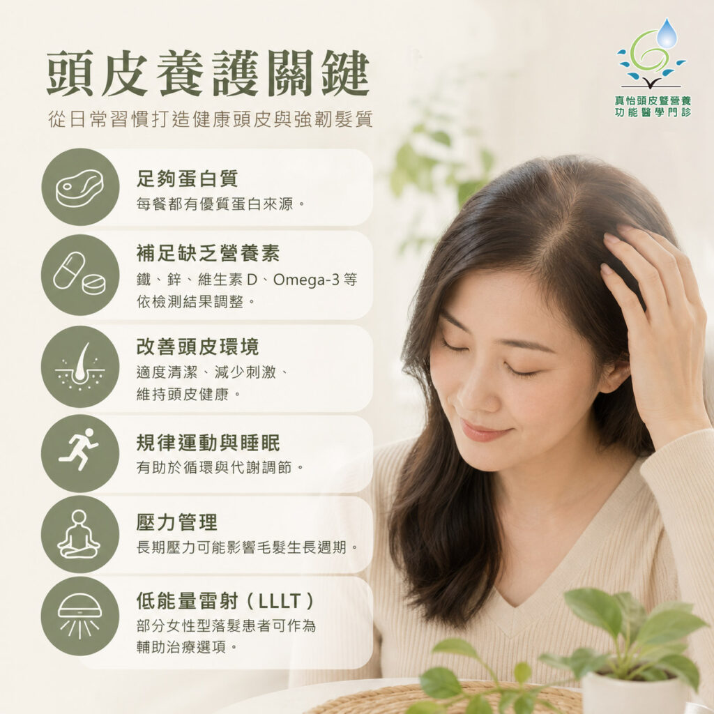 頭皮養護關鍵